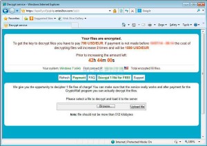 CryptoWall 2.0 Ransom and Removal